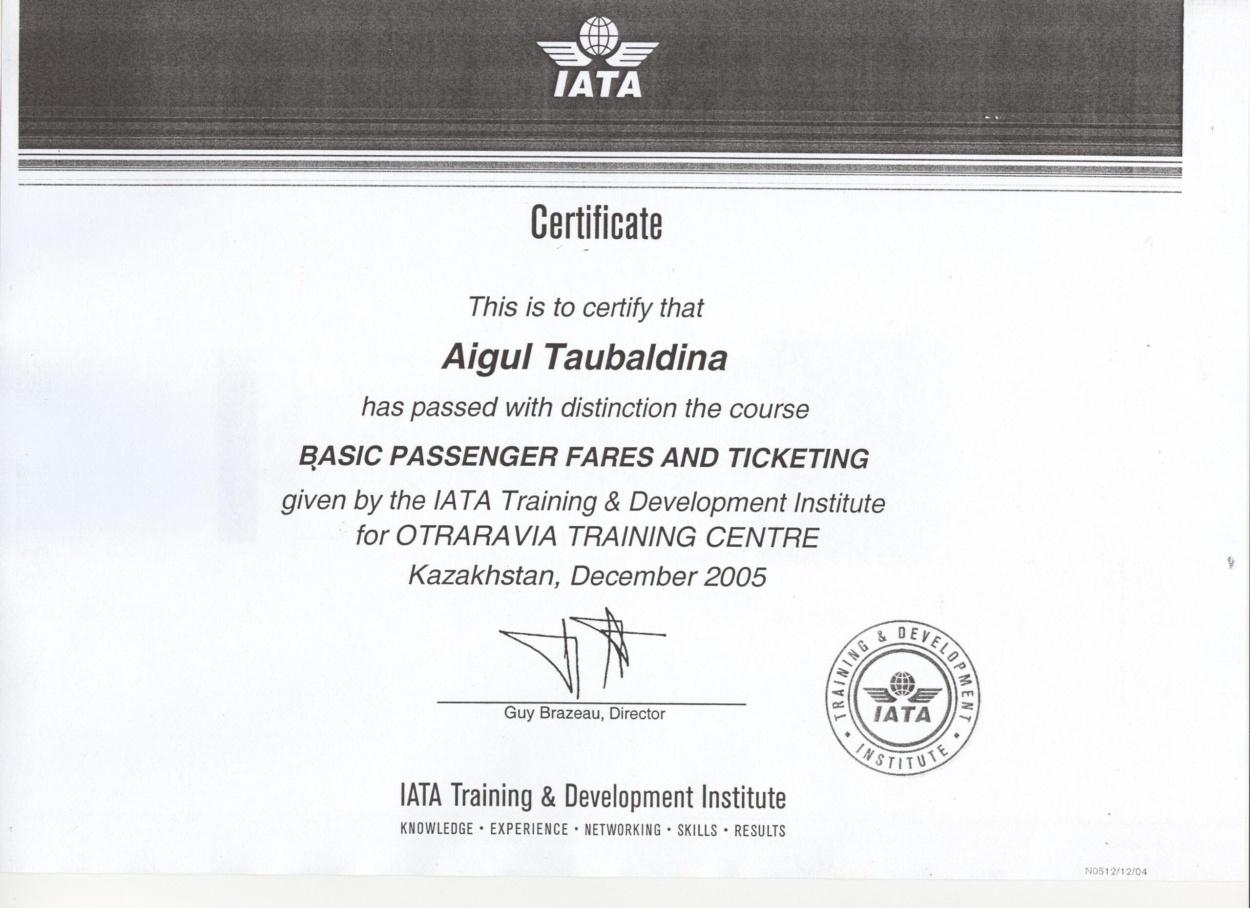 IATA _ Taubaldina